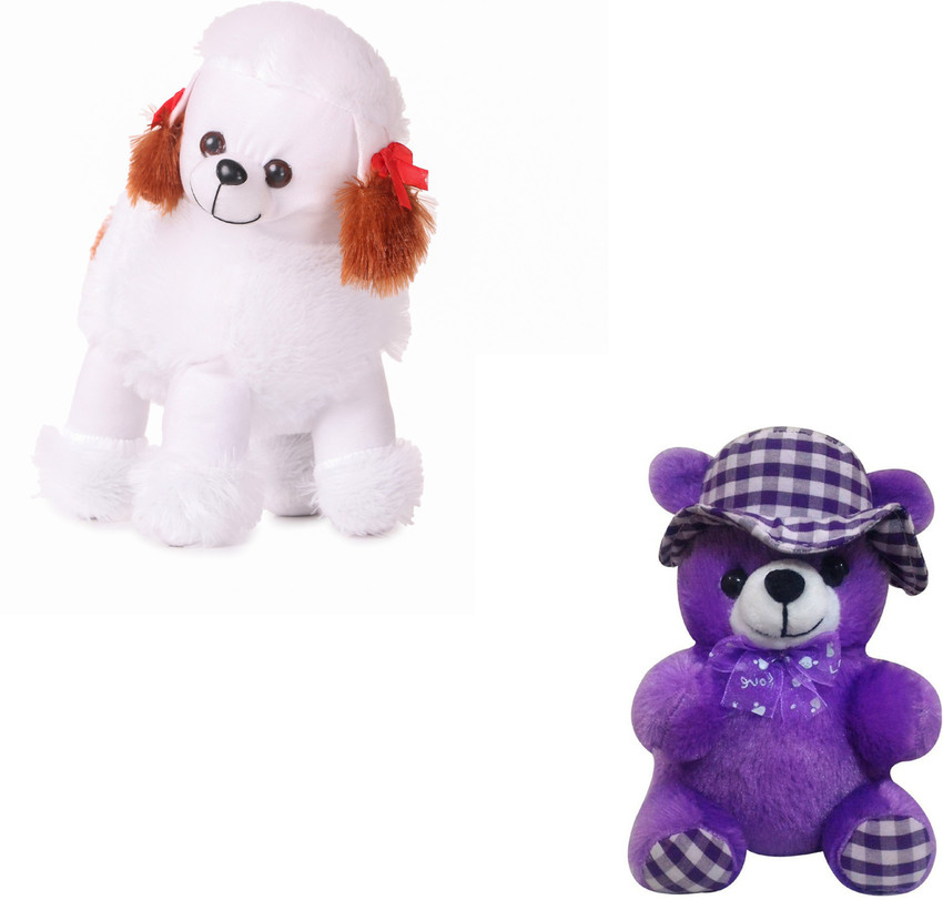 BRS Soft Toys Teddy Bear With Goat Soft Toy Stuffed Animal for