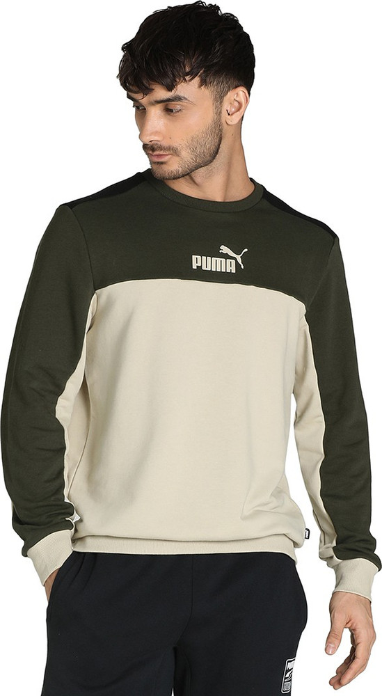 PUMA Full Sleeve Color Block Men Sweatshirt - Buy PUMA Full Sleeve Color  Block Men Sweatshirt Online at Best Prices in India | Flipkart.com