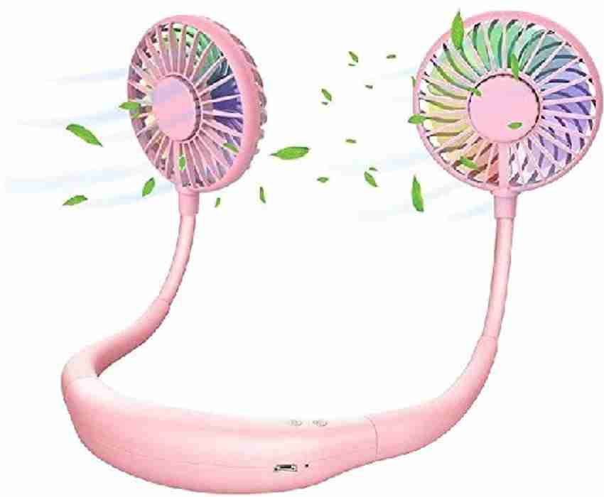 KRITAM Neck Fan Hands Free Personal Wearable Fan With Air Flow