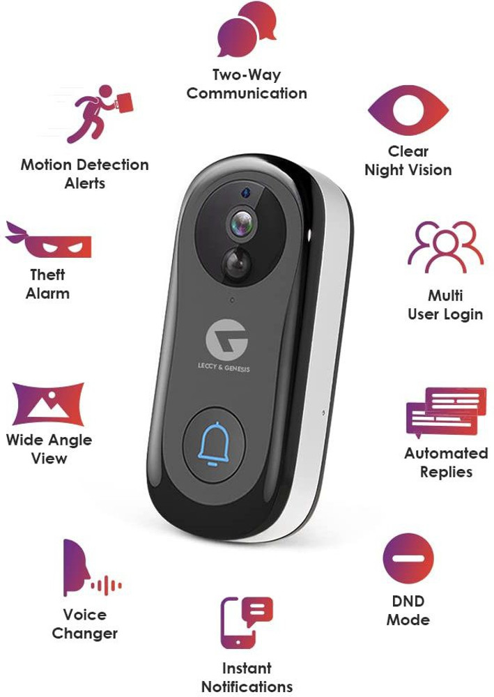 night owl 1080p wireless smart doorbell