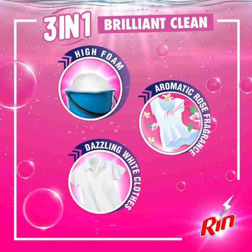 Rin Rose Fresh & Citrus Fragrance Professional Laundry Detergent Washing  Powder10kg Detergent Powder 10 kg Price in India - Buy Rin Rose Fresh &  Citrus Fragrance Professional Laundry Detergent Washing Powder10kg Detergent