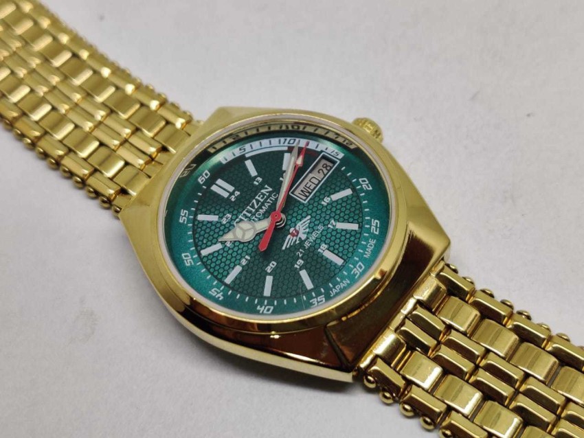 Citizen gold automatic on sale watch