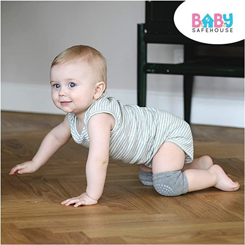 Rhydin 5 Pair Baby Knee and Elbow Safety Protector Infant Pads for