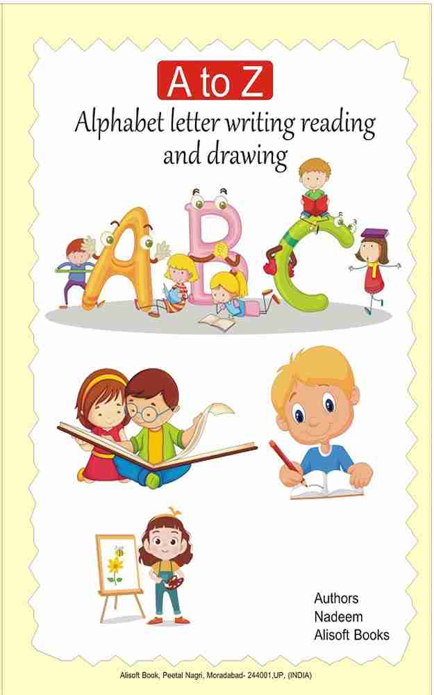 Alphabet + Number + Drawing Book