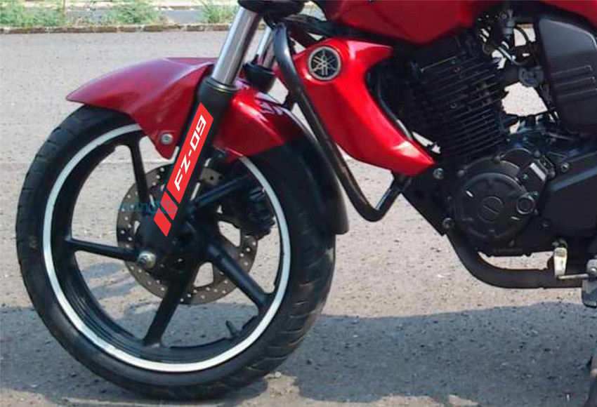 Bike suspension stickers top
