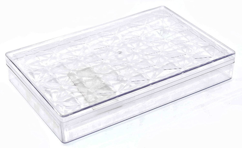 Clear plastic chocolate boxes store