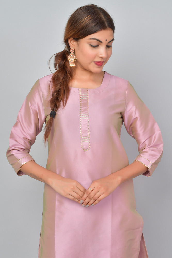 Satin silk kurtis online store
