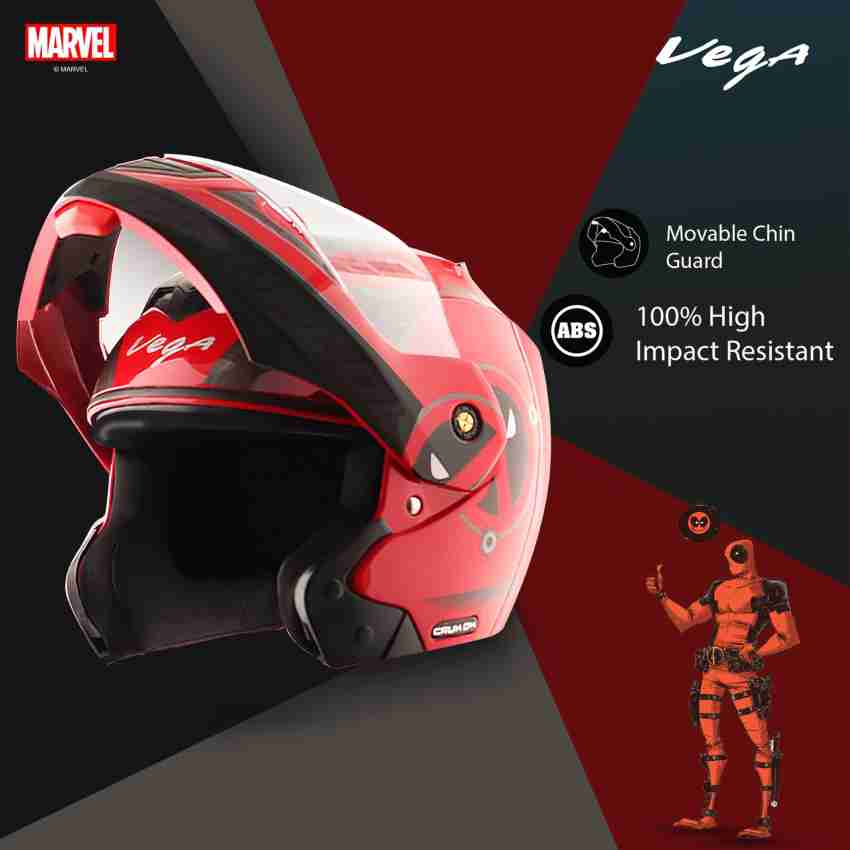 Deadpool sales bike helmet