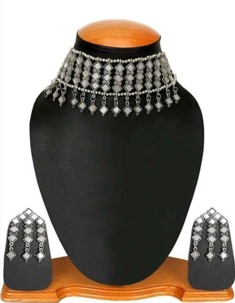 jai masih shop Alloy Silver Jewellery Set Price in India Buy jai