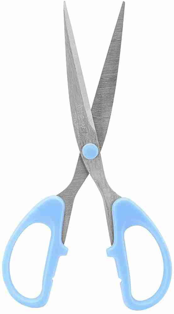 MAKE YOUR STYLE Sky Blue Scissors Set Of 2 Kenchi For All Purpose Big  medium Size Steel All-Purpose Scissor Price in India - Buy MAKE YOUR STYLE  Sky Blue Scissors Set Of