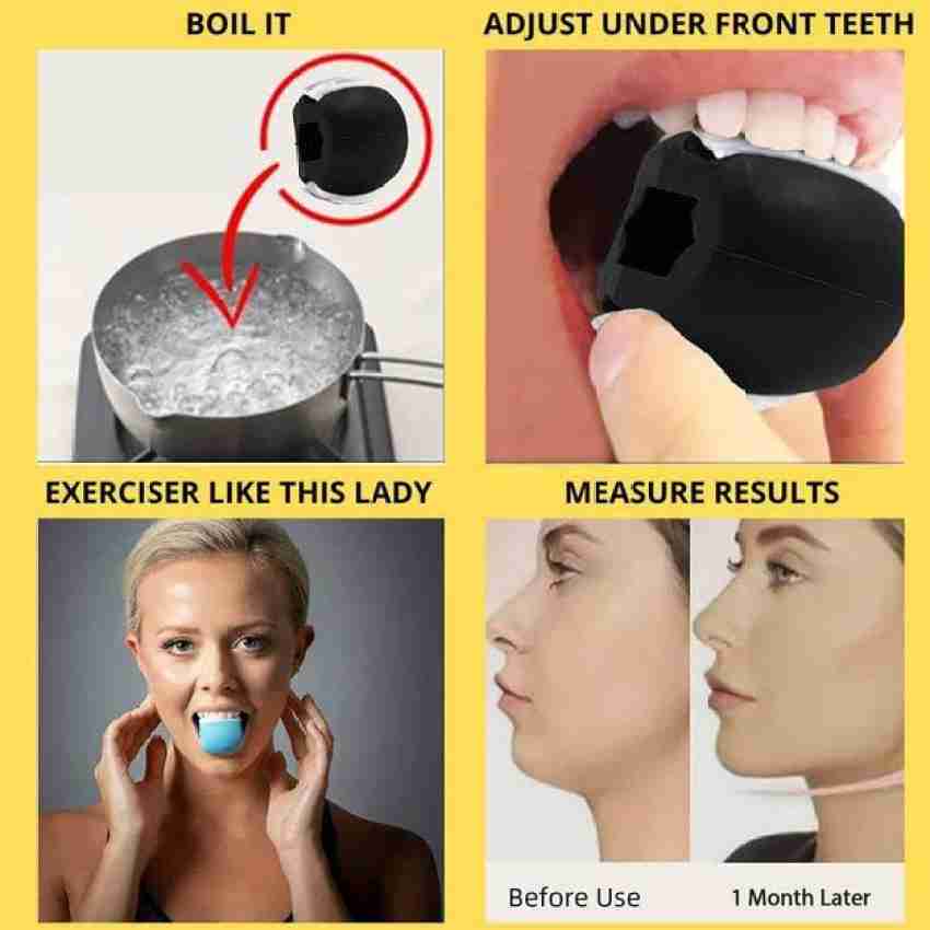 DHARA ENTERPRISE Jaw Exerciser For Intermediate 40 Lbs Slim Tone Your Face Facial Jaw Muscle Exerciser Chin Neck Toner Equipment Face Cheek Contour Lifting Massager DHARA ENTERPRISE Flipkart