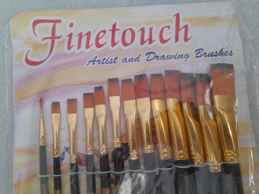 Flat Pink Painting Drawing Brush, Size: 10inch at Rs 20/pack in Pune