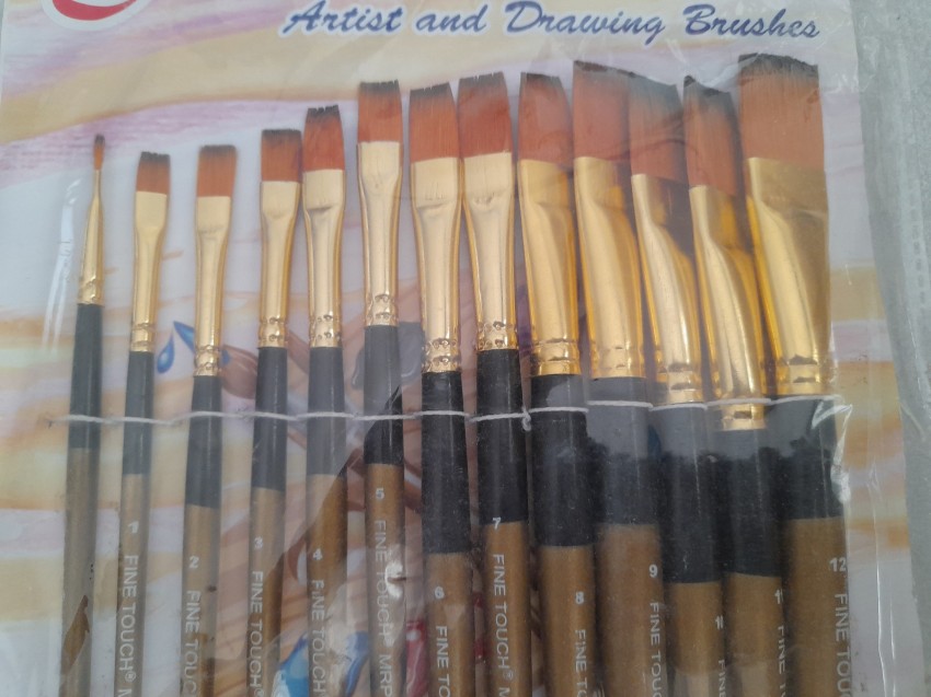 Flat Pink Painting Drawing Brush, Size: 10inch at Rs 20/pack in Pune