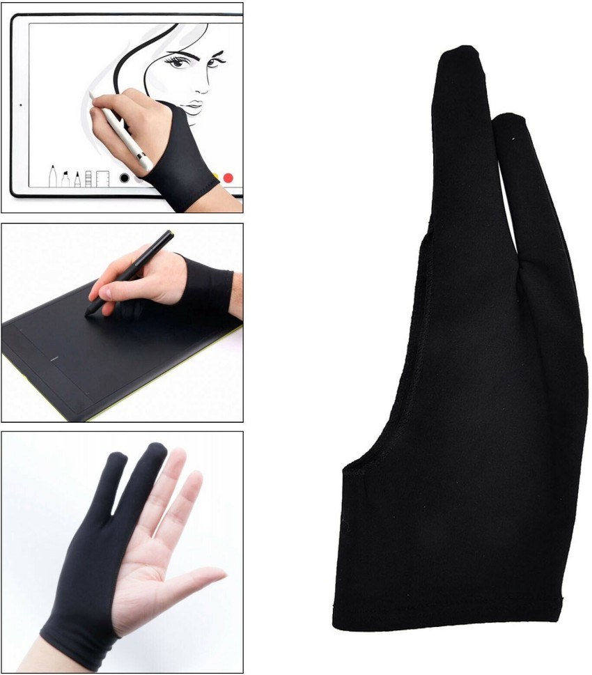 ACC-GLOVE | 3-Layer Anti-Touch Glove for Digital Drawing & Paper Sketching