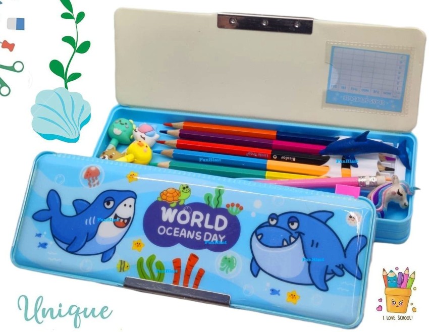 Premium AI Image  Colorful Cute Pencil Case for Kids With Fabric or  Plastic Material Various creative concept ideas