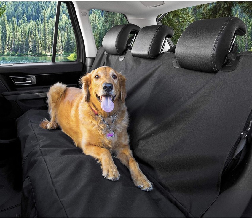 Buy Black Dog Car Seat Cover on 1/2 Rear Seat Waterproof Dog Car Hammock Dog  Travel Bed Dog Car Protector for Medium Dogs Online in India 