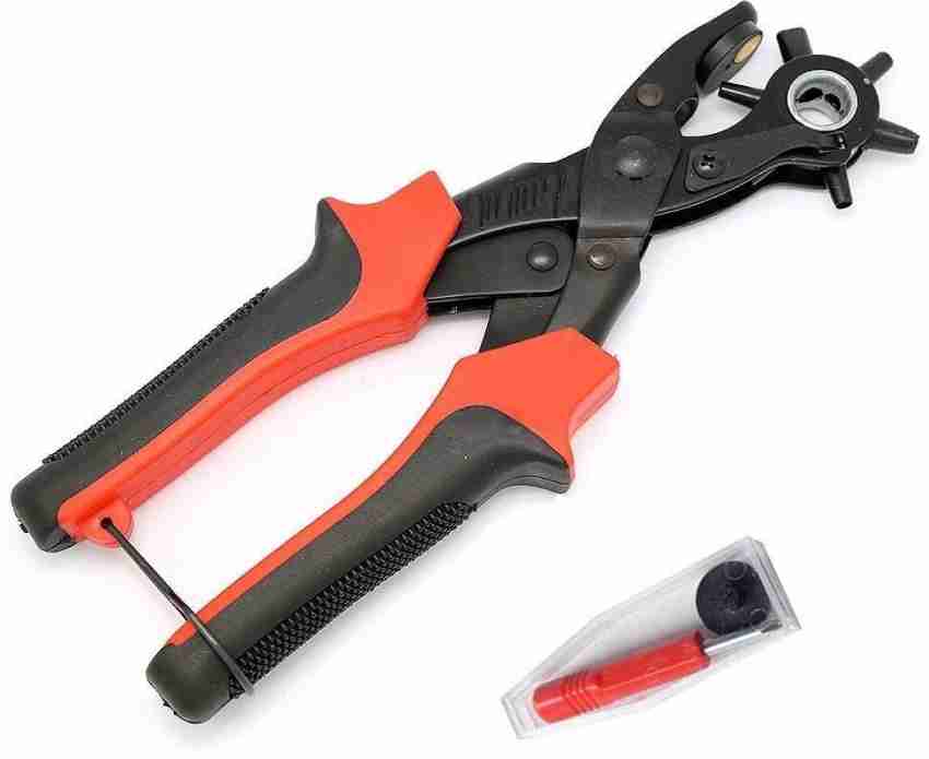 3 in 1 Punch Pliers 250mm Leather Hole Punch Tool with 6 Size for Home  DIY/Craft Projects
