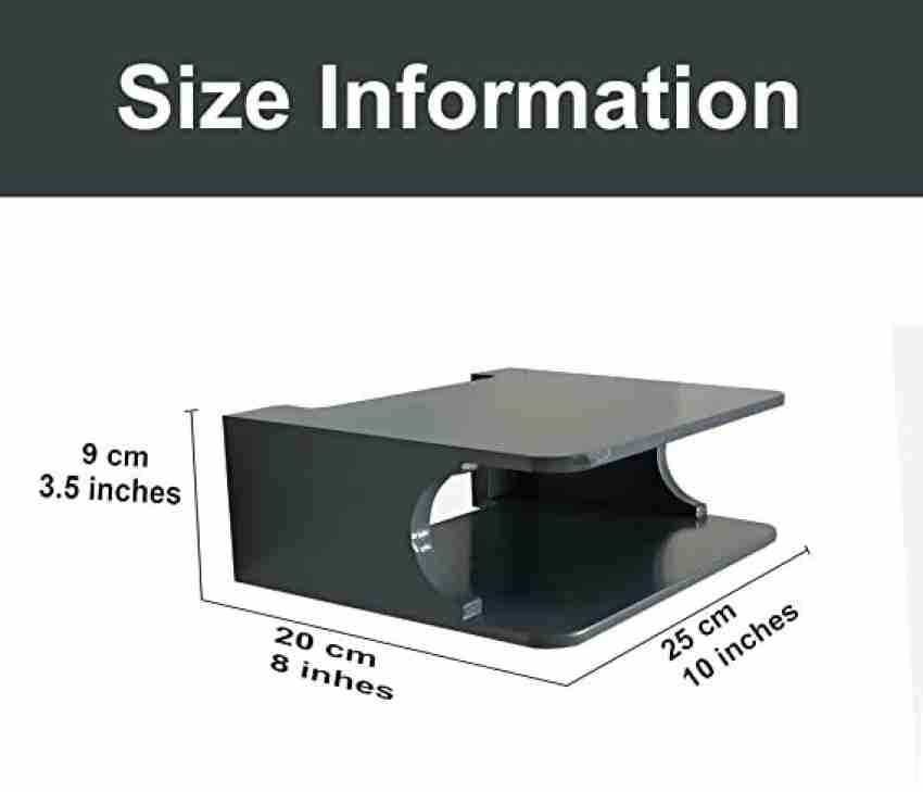 LION WOOD CAFE SET TOP BOX STAND/ WIFI STAND/ Wall Mounted Shelf