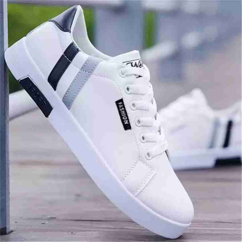 KWIK FIT Trendy White Sneaker Casual Shoes For Men Shoe For Men