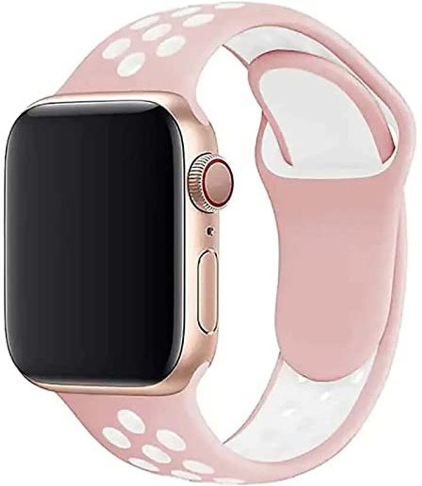RHYO Silicone Watch Strap For iWatch Hole Design Strap Band For