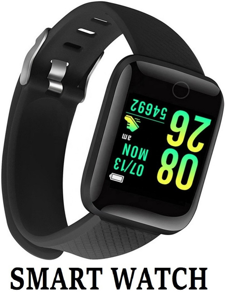 Ykarn Trades VI153 ID116 Pro Sleep Monitor Step Count Smart Watch Black Only Pack of 1 Smartwatch Price in India Buy Ykarn Trades VI153 ID116 Pro Sleep Monitor Step Count Smart Watch Black
