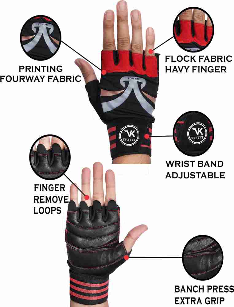 VK Sports stylish and durable Gym Fitness Gloves Buy VK Sports