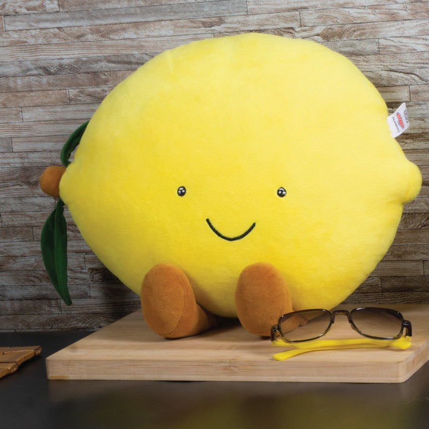 Lemon stuffed animal top