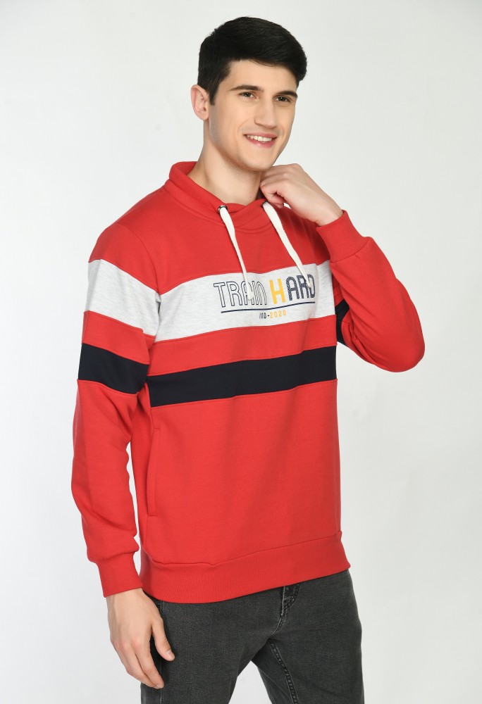 Deerdo Full Sleeve Solid Men Sweatshirt - Buy Deerdo Full Sleeve