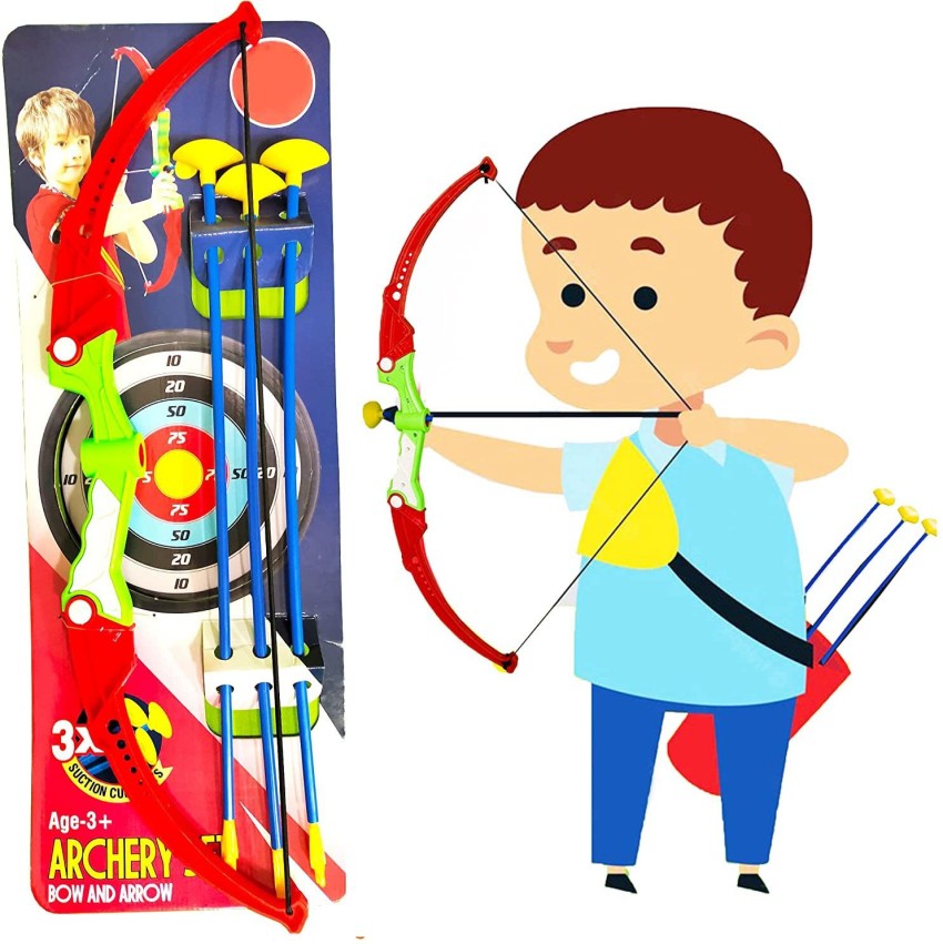 Medivedas Archery set for kids, Bow and Arrows Set for Kids Boys & Girls  for 3+ Year Kids Archery Kit Price in India - Buy Medivedas Archery set for  kids