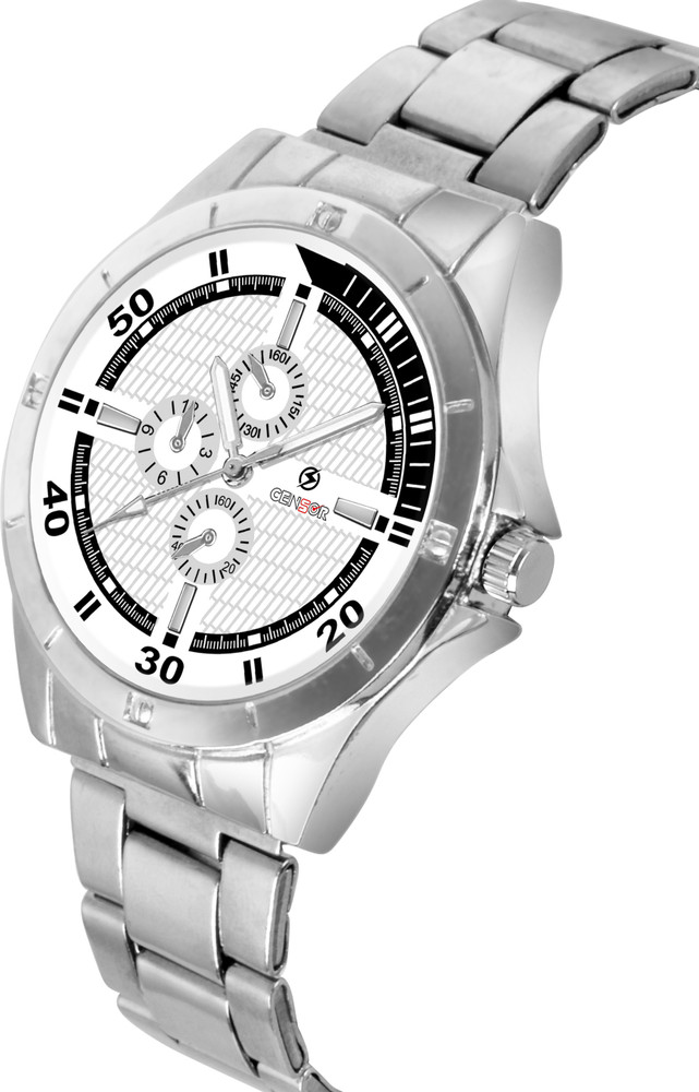 CENSOR CNR 10106 SLV WHT Analog Watch For Men Buy CENSOR CNR