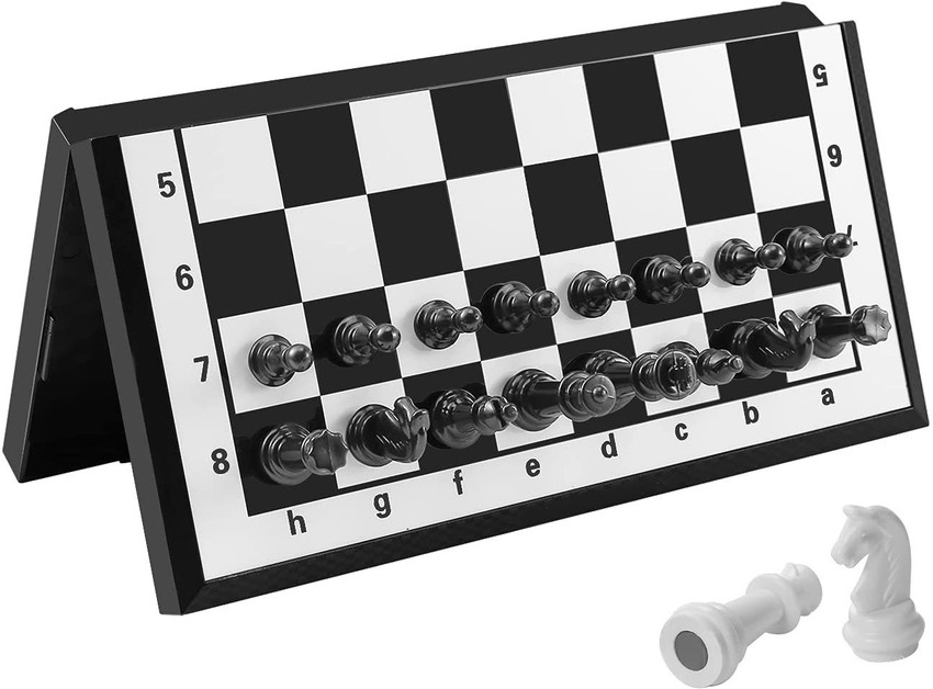 Kidzoo Travel Chess Set Mini Chess Set Kids Folding Magnetic Chess