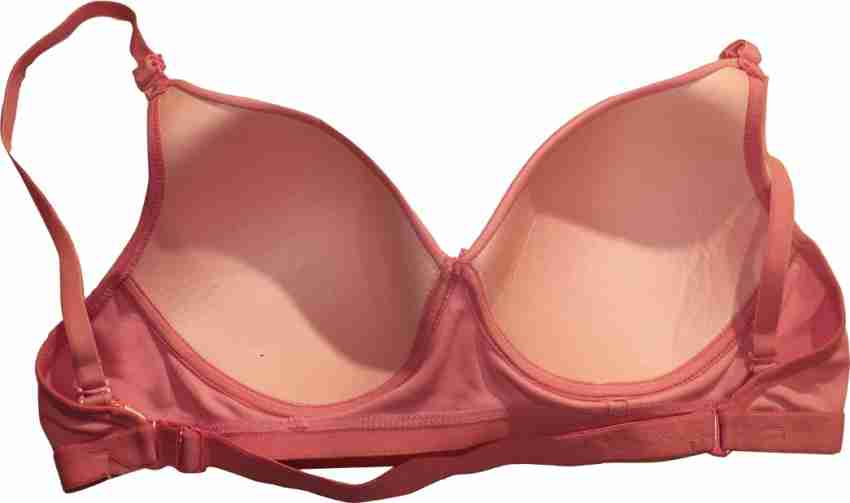 Deevaz Combo of 2 ( Black-Red ) Breathable cotton Solid T-Shirt Bra Wi –