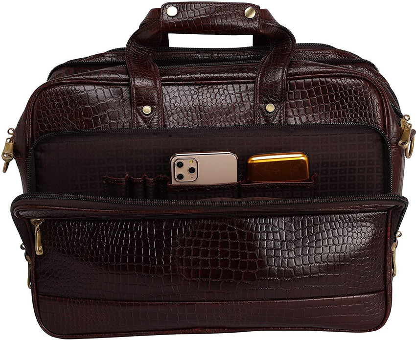 arizoneleather Arizone Leather Laptop Bags For Men Office Use With