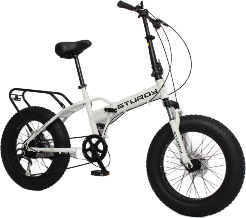 Sturdy Bikes 20 inch foldable fat bike with 7 speed shimano gears