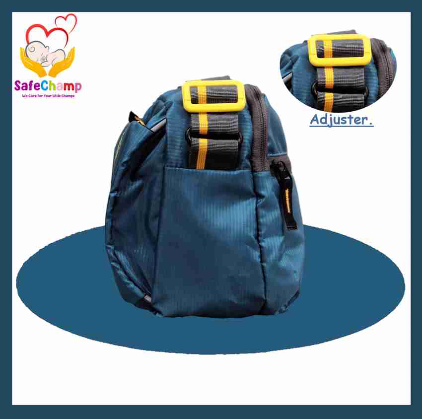 SafeChamp Amore Multipurpose Diaper Bag Cum Sling Mother Diaper Bag For Short Use. Sling Bag