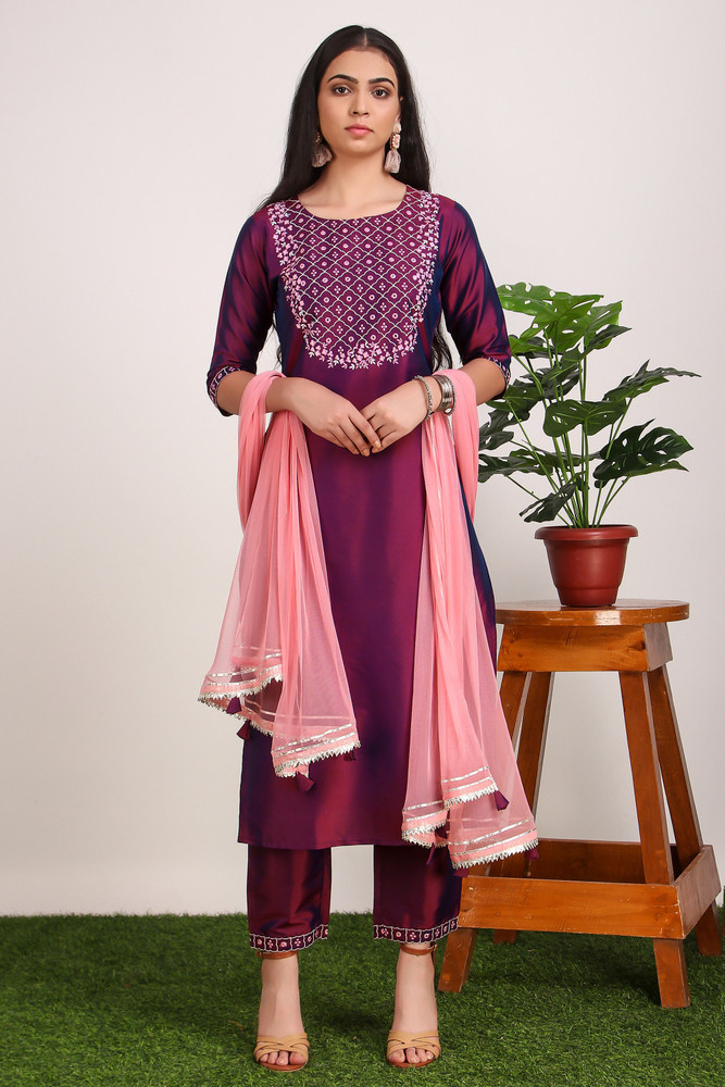 Silk kurtis hotsell flipkart