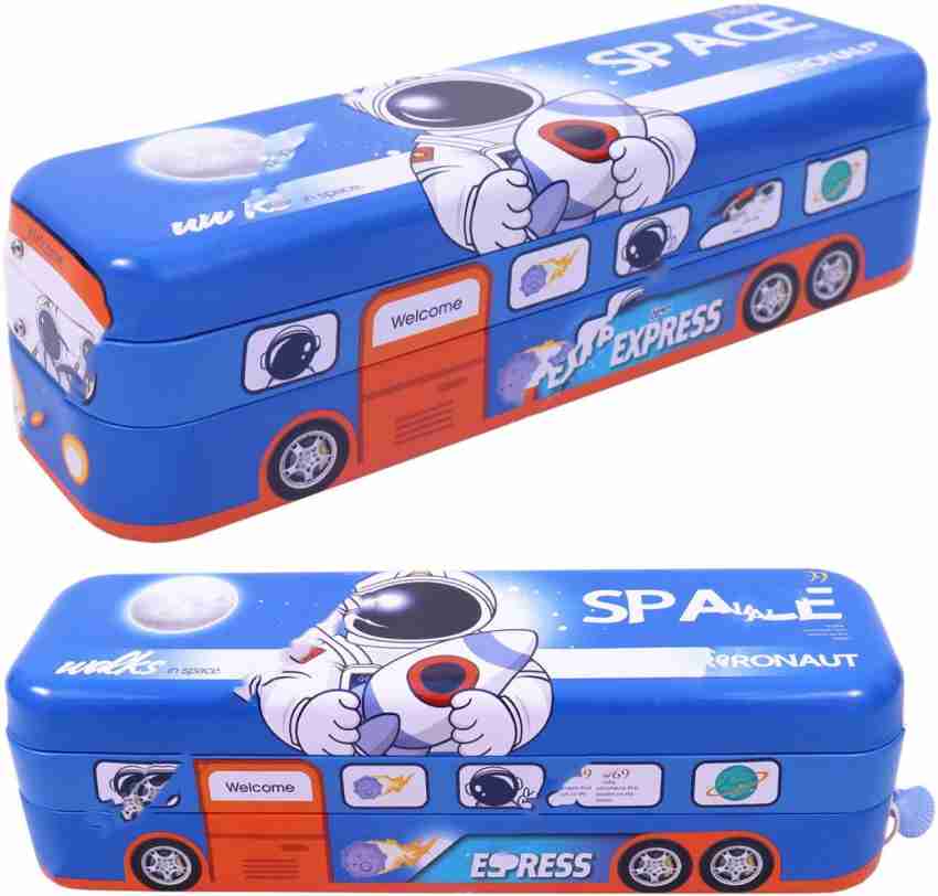 Bus Geometry Box, Pencil Box for Kids