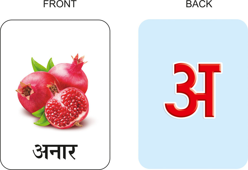 Hindi Alphabets (Vowels) Flashcards LearningProdigy Hindi,, 46 OFF