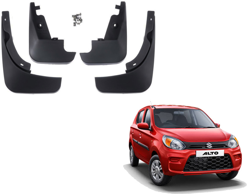 PEEPS STORE Front Mud Guard Rear Mud Guard For Maruti Alto 800