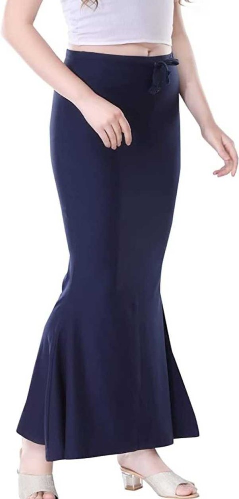 Manbhavna Fish Cut Flair Shapewear Petticoat Women/Girls(Navy