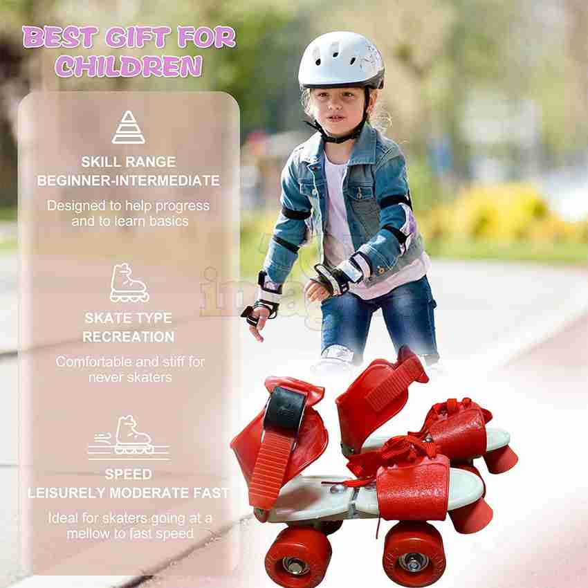 Kids adjustable sales roller skates
