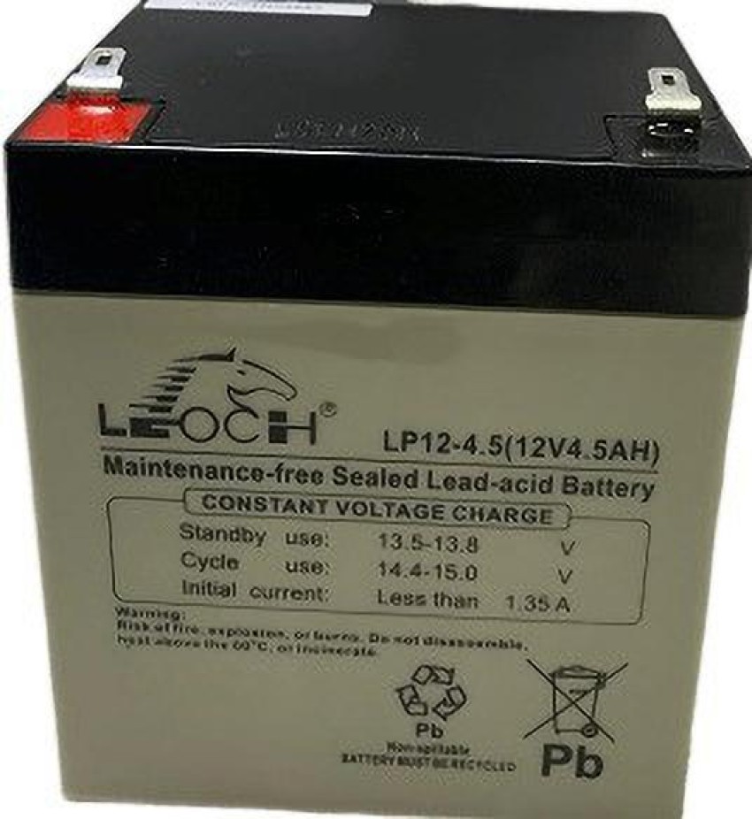 LP Series General Purpose 12V 5Ah Maintenance-Free SLA Battery - Leoch