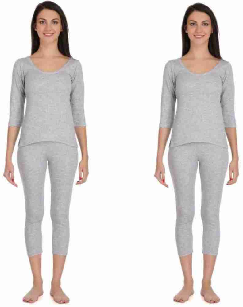 Lux Inferno Ladies 3/4 Thermal Top and Lower Set