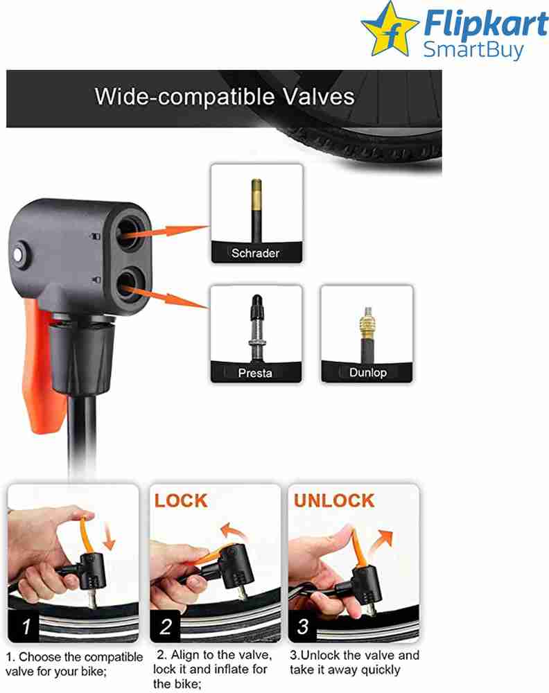 Bicycle discount pump flipkart