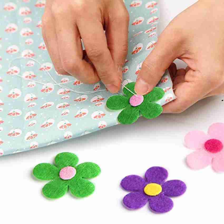 Pastel Self-Adhesive Flower Jewels (Pack of 180) Craft Embellishments