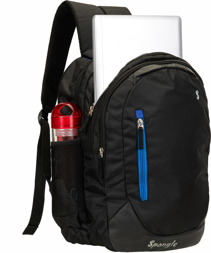 SPANGLE Hi storage 32 L Black Laptop Bag Backpack Office Bag