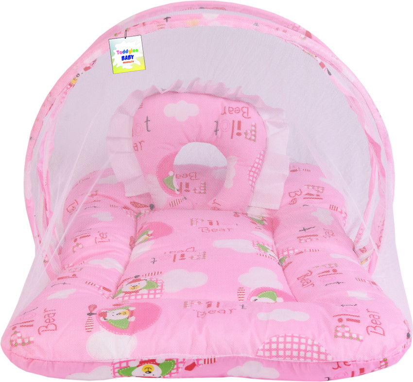 Baby bed with mosquito hot sale net flipkart