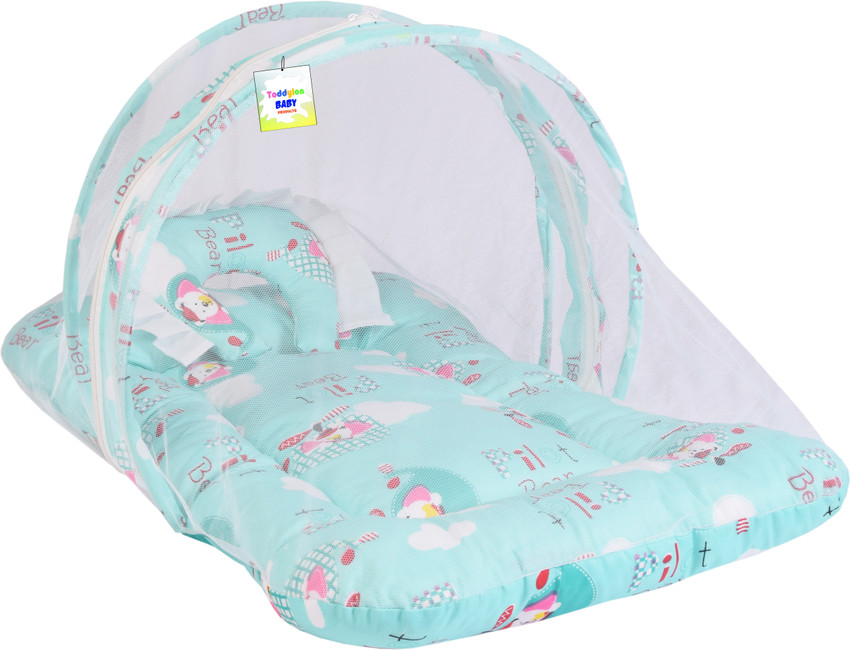 Baby bed with mosquito net flipkart best sale