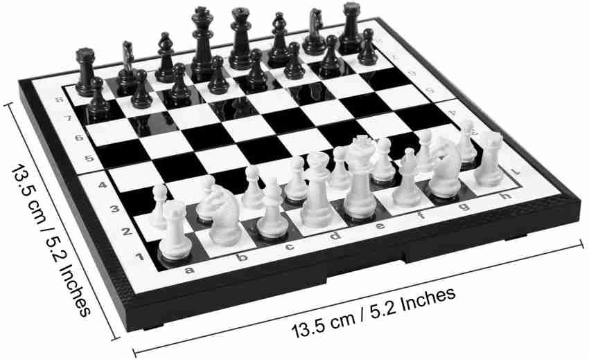 Kidzoo Travel Chess Set Mini Chess Set Kids Folding Magnetic Chess