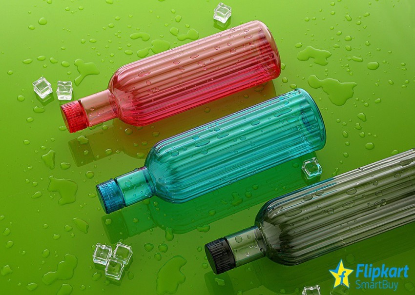 Flipkart SmartBuy Premium Quality Square Shape water bottle set of